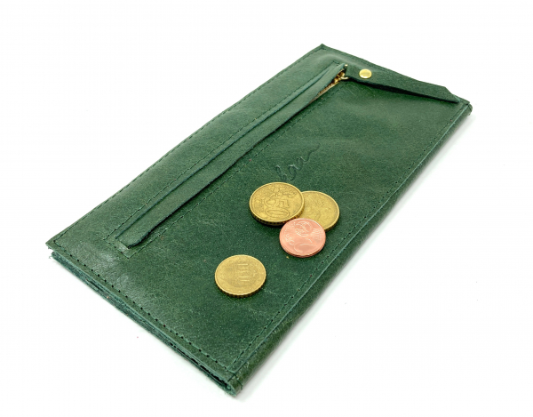 Grüne Brieftasche Portemonnaie "SMARAGD"