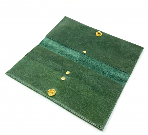 Grüne Brieftasche Portemonnaie "SMARAGD"