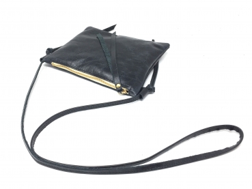Kleine Umhängetasche Leder Abendtasche  "OPAL"