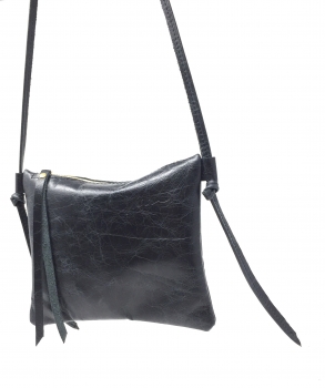 Kleine Umhängetasche Leder Abendtasche  "OPAL"