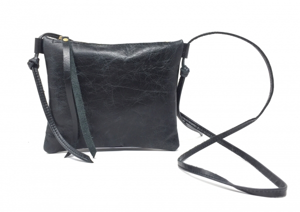 Kleine Umhängetasche Leder Abendtasche  "OPAL"