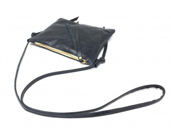 Kleine Umhängetasche Leder Abendtasche  "OPAL"