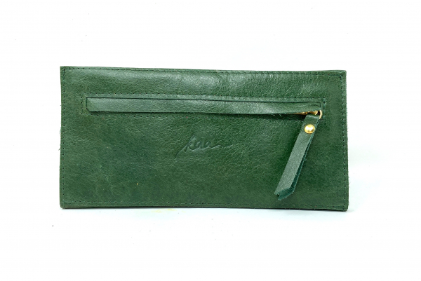 Grüne Brieftasche Portemonnaie "SMARAGD"